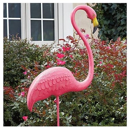 GAN EDEN 62565 Realmingo 52 in. Original Featherstone Standing Flamingo Statue GA573850